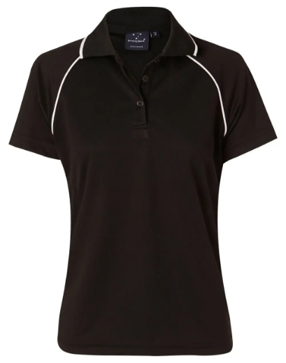 Picture of Winning Spirit, Ladies Cooldry Raglan S/S Polo